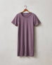 Women's T-Shirt Dress - Black Plum